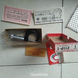 Starrett 211P-1 Rounded Anvil Micrometer 0-1" Range Starrett 211P-1 Rounded Anvil Micrometer 0-1" Range