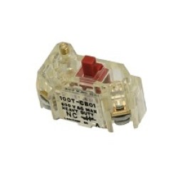 Joslyn Clark Switches, Contact block, 24110, 1-N/O (Green Plunger) 100T-CB10